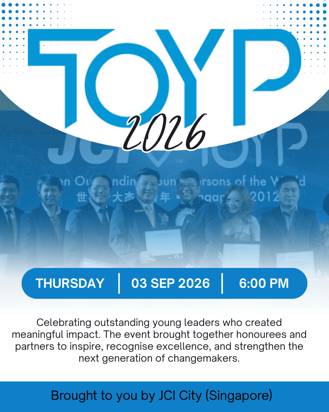 2026 Ten Outstanding Young People's (TOYP) Award Ceremony Gala